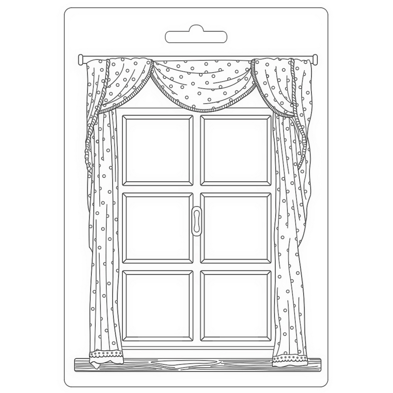 Καλούπι Σιλικόνης DayDream Window A5 - Stamperia
