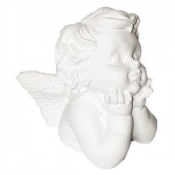Γύψινο αγγελάκι CABEZA ANGEL 7.5x4cm