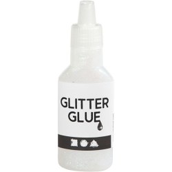 Glitter glue rose 25ml 