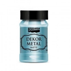 Dekor Metal  Turquoise 100ml Pentart
