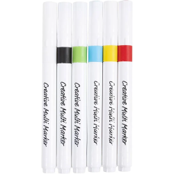 Ακρυλικοί Μαρκαδόροι Creative Multi Markers 4mm σετ 6 τεμάχια