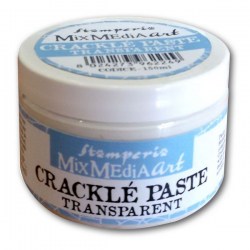 Mix Media Crackle Paste Transparent (Διάφανη)150 ml  Stamperia