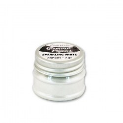 Glamour pigment powder 7gr Sparkling White Stamperia