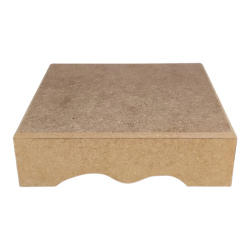 MDF κουτί Τετράγωνο 18x16.8cm