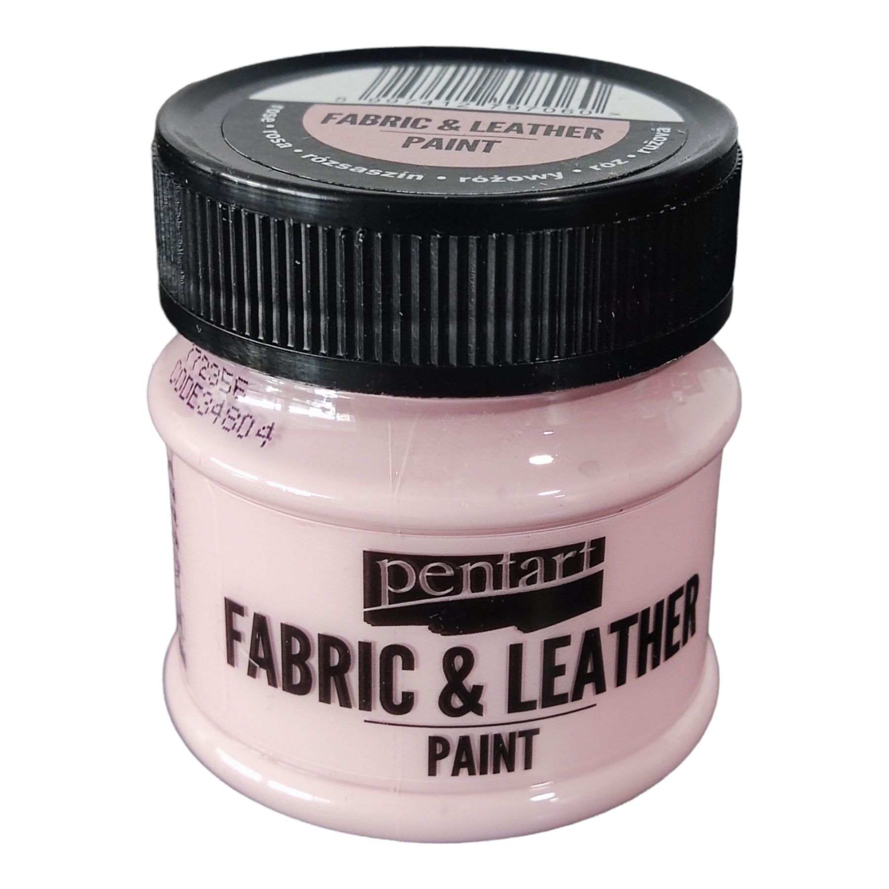 Χρώμα Δέρματος και υφάσματος 50 ml Pentart - Rose