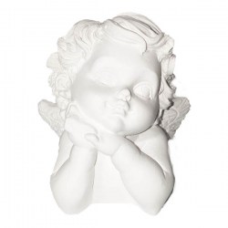 Γύψινο αγγελάκι CABEZA ANGEL 7.5x4.5cm