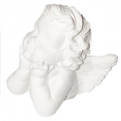 Γύψινο αγγελάκι CABEZA ANGEL 7.5x4cm