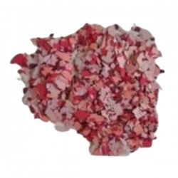 Νιφάδες σε ροζ αποχρώσεις για την δημιουργία εφέ γρανίτη ή πέτρας