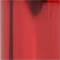 Μεταλλικό Φύλλο Ρολό Deco Foil Red - 50x15.5cm