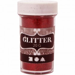Χρυσόσκονη glitter 20g - Red