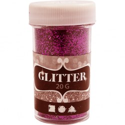 Χρυσόσκονη glitter 20g - Fucshia