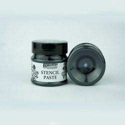 Stencil Paste Pearl Pentart 50ml - Black Diamond