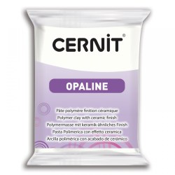 Πολυμέρικος πηλός Cernit Opaline 56gr No.010 Χρώμα Λευκό Πορσελάνης