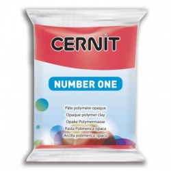 Πολυμέρικος πηλός Cernit 56gr No.420 Χρώμα Καρμίνιο