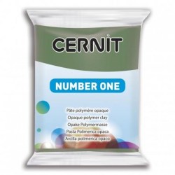 Πολυμέρικος πηλός Cernit 56gr No.645 Χρώμα Λαδί