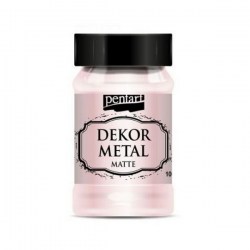 Dekor Metal  Rose Gold 100ml Pentart