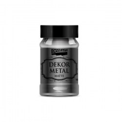 Dekor Metal  Anthracite 100ml Pentart