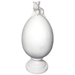 Κεραμικό διακοσμητικό αυγό 20x8cm