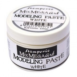 Modellling Paste White 150 ml  Stamperia