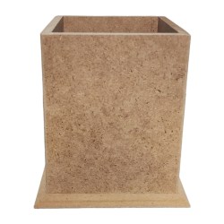 MDF Μολυβοθήκη Τετράγωνη 87x87x110mm