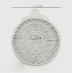 Καλούπι σιλικόνης κορμός ξύλου 13.5cm