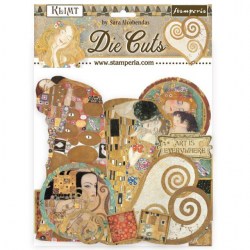 Έτοιμα σχέδια Die cuts Klimt Stamperia