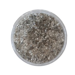 Νιφάδες Glitter οικολογικές 0.1-3mm ασημί 100gr