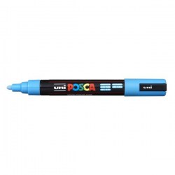Μαρκαδόρος για όλες τις επιφάνειες Uni Paint POSCA 1.8-2.5mm - Γαλάζιος