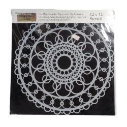 Stencil Ring Doily 30x30cm