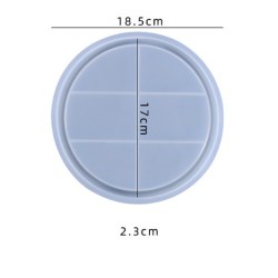 Καλούπι σιλικόνης  στρογγυλή πιατέλα 18.5cm Ø  2.3cm Υ