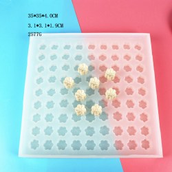 Καλούπι σιλικόνης για δημιουργία 3d  μαργαρίτες 35x35x4.0cm