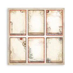 Σετ 10 Χαρτιά Scrapbooking Gear up for Christmas 31x31x0.6cm 190gr Stamperia