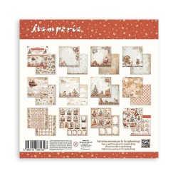 Σετ 10 Χαρτιά Scrapbooking Gear up for Christmas 31x31x0.6cm 190gr Stamperia