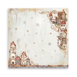 Σετ 10 Χαρτιά Scrapbooking Gear up for Christmas 31x31x0.6cm 190gr Stamperia