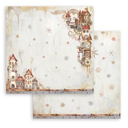 Σετ 10 Χαρτιά Scrapbooking Gear up for Christmas 31x31x0.6cm 190gr Stamperia