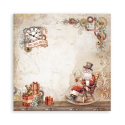 Σετ 10 Χαρτιά Scrapbooking Gear up for Christmas 31x31x0.6cm 190gr Stamperia