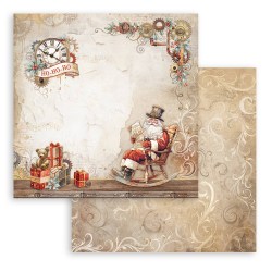 Σετ 10 Χαρτιά Scrapbooking Gear up for Christmas 31x31x0.6cm 190gr Stamperia