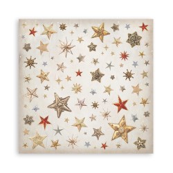 Σετ 10 Χαρτιά Scrapbooking Gear up for Christmas 31x31x0.6cm 190gr Stamperia