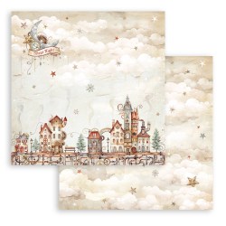 Σετ 10 Χαρτιά Scrapbooking Gear up for Christmas 31x31x0.6cm 190gr Stamperia