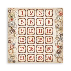 Σετ 10 Χαρτιά Scrapbooking Gear up for Christmas 31x31x0.6cm 190gr Stamperia