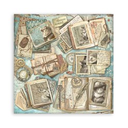 Σετ 22 Χαρτιά Scrapbooking Alterego 31x31x0.6cm  170gr Stamperia