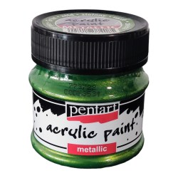 Metallic Paint 50ml Pentart  - Green