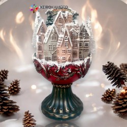 Καλούπι Σιλικόνης Gear up for Christmas Houses A4 - Stamperia