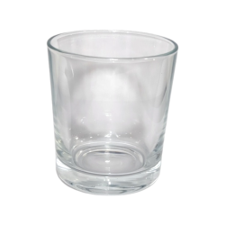 Ποτήρι γυάλινο για κερί 250ml - Διάφανο