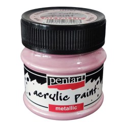 Metallic Paint 50ml Pentart  - Pink