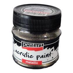 Metallic Paint 50ml Pentart  - Sparkling Gold