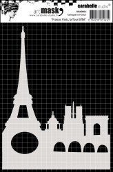 Stencil Artmask France Paris la Tour Eiffel  15x11cm