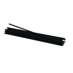 Στίκ για αρωματικό χώρου - Fibre Diffuser stick - Μαύρο - 4mmx25cm - σετ 8τεμ
