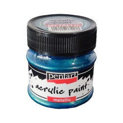 Metallic Paint 50ml Pentart  - Teal