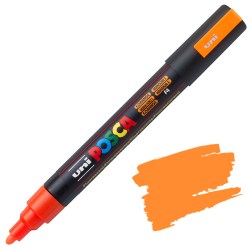 Μαρκαδόρος για όλες τις επιφάνειες Uni Paint POSCA 1.8-2.5mm - Φωσφωριζέ Πορτοκαλί